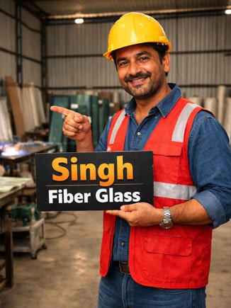 Singh Fiber Glass Residential Shed